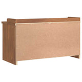 Banc de couloir SANDNES 87x40x50 cm bois de pin massif