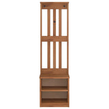 Portemanteau SANDENS 45x40x159,5 cm bois massif pin