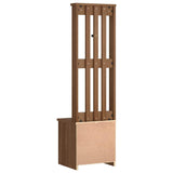 Portemanteau SANDENS 45x40x159,5 cm bois massif pin