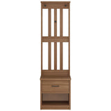 Portemanteau SANDENS 45x40x159,5 cm bois massif pin