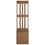 Portemanteau SANDENS 45x40x159,5 cm bois massif pin