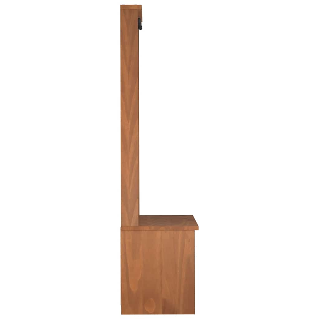 Portemanteau SANDENS 87x40x159,5 cm bois massif pin