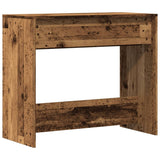 Table console vieux bois 89x41x76,5 cm bois d'ingénierie