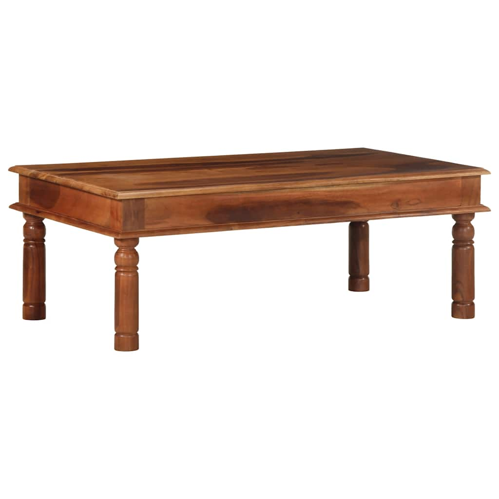 Table basse 110x60x40 cm bois massif d'acacia