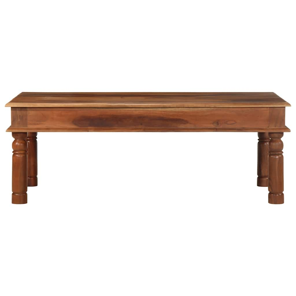 Table basse 110x60x40 cm bois massif d'acacia