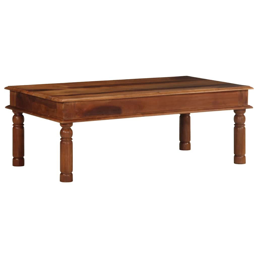 Table basse 110x60x40 cm bois massif d'acacia