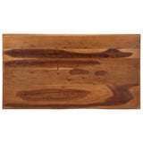 Table basse 110x60x40 cm bois massif d'acacia