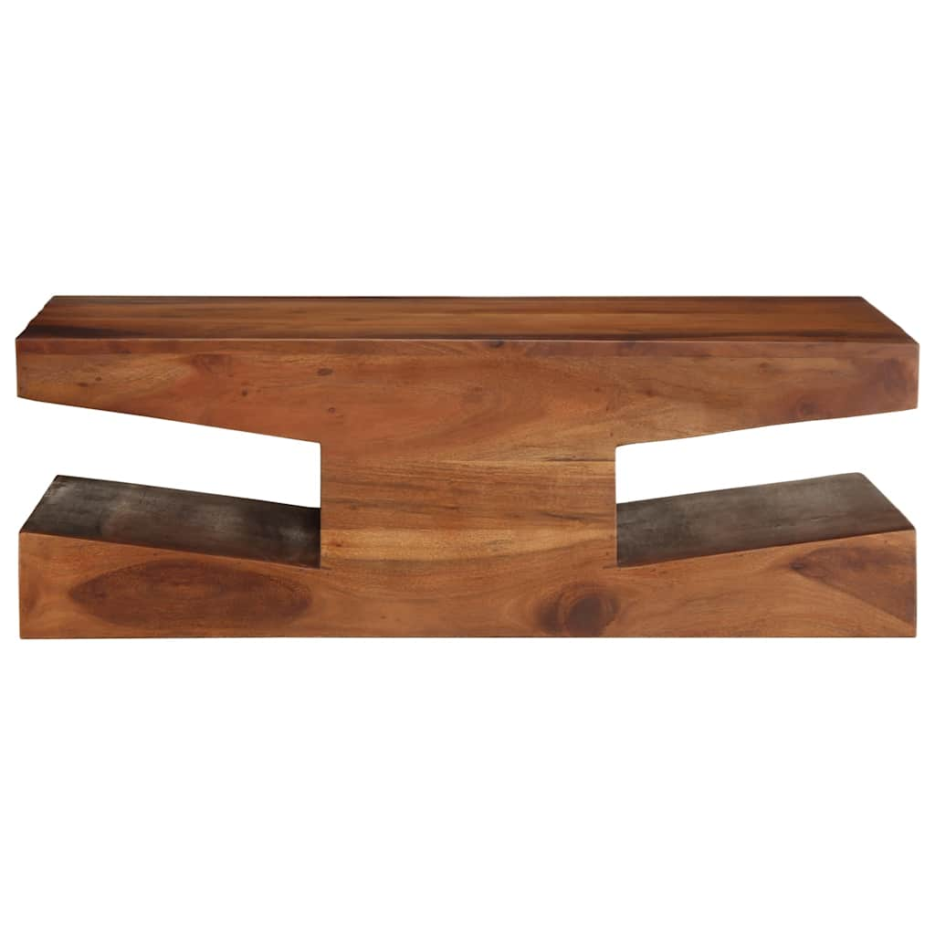 Table basse 90x60x30 cm bois massif d'acacia