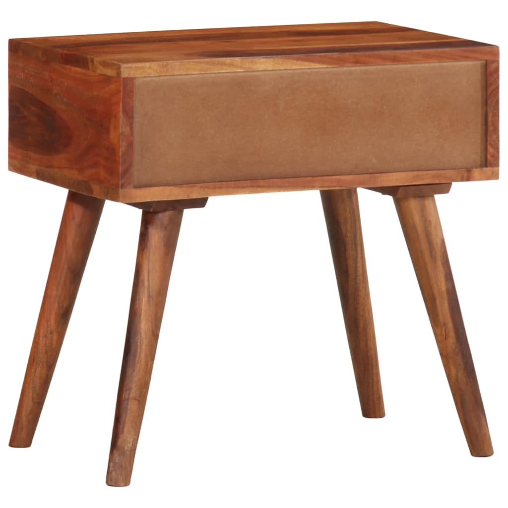 Table d'appoint 45x30x45 cm bois massif d'acacia