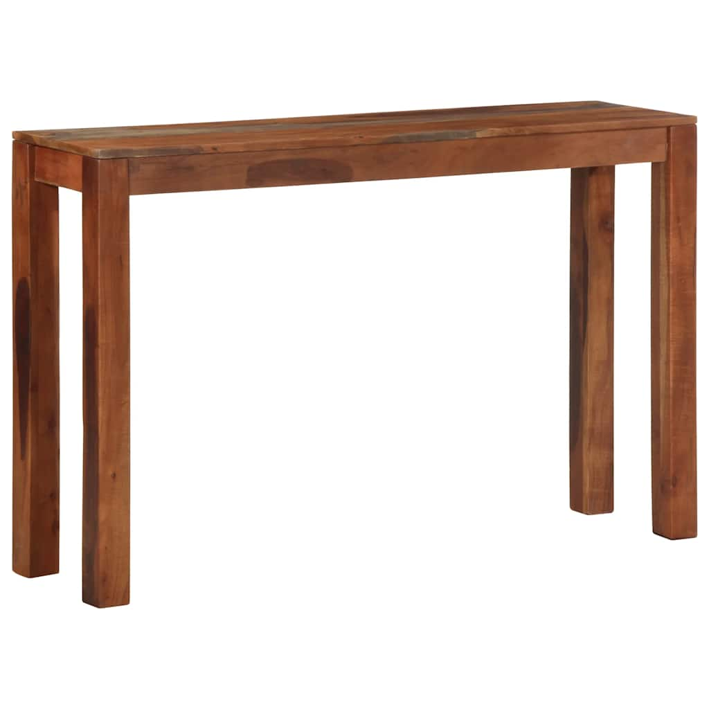 Console table 120x30x76 cm solid acacia wood