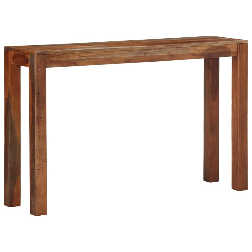 Console table 120x30x76 cm solid acacia wood