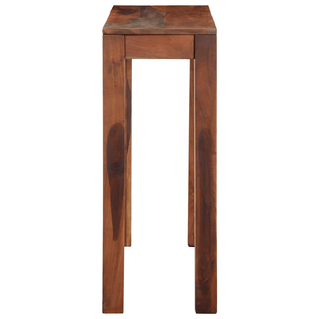 Console table 120x30x76 cm solid acacia wood