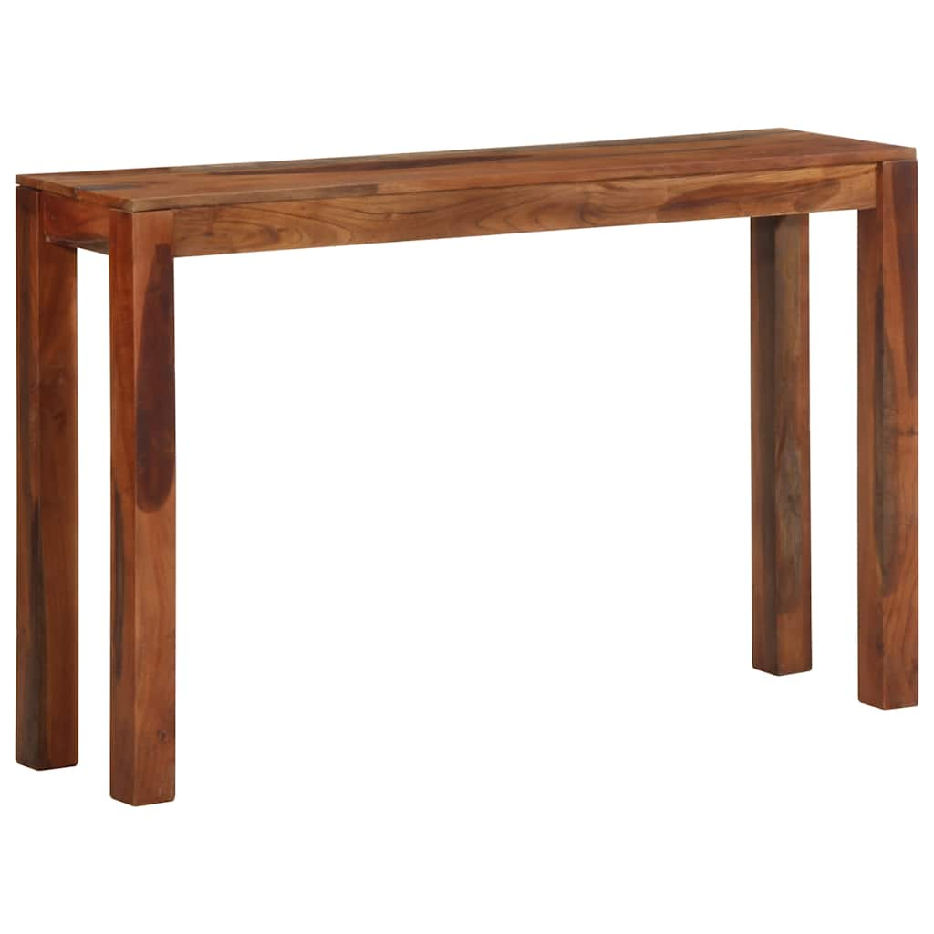 Table console 120x30x76 cm bois massif d'acacia