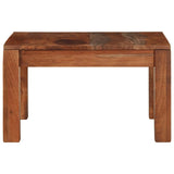 Table basse 60x60x35 cm bois massif d'acacia