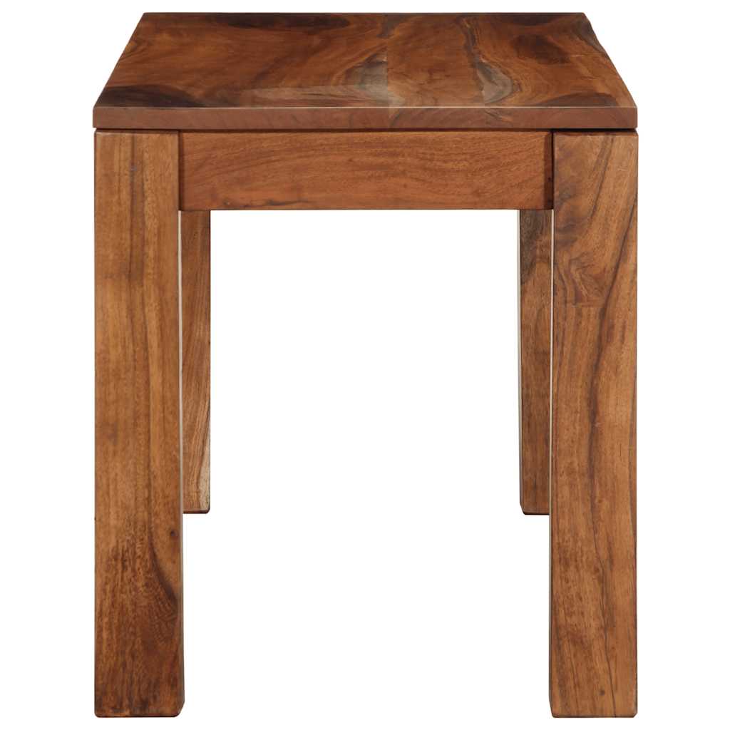 Banc 110 cm bois massif d'acacia