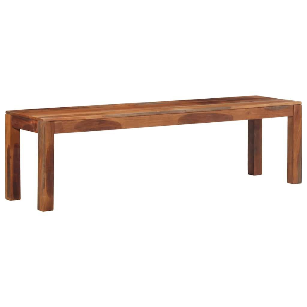 Banc 160 cm bois d'acacia massif