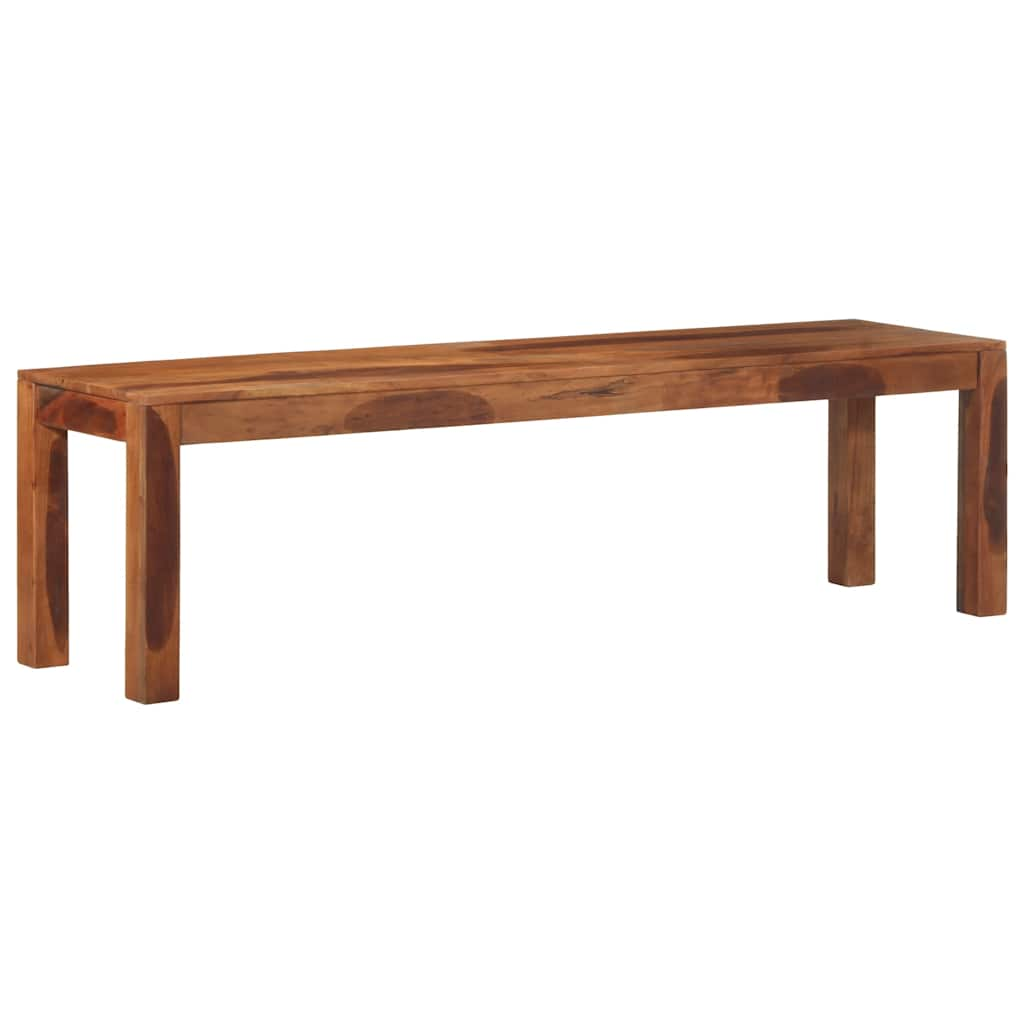 Banc 160 cm bois d'acacia massif