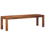 Banc 160 cm bois d'acacia massif