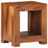 Table d'appoint 37x29x40 cm bois massif d'acacia