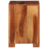 Table d'appoint 37x29x40 cm bois massif d'acacia