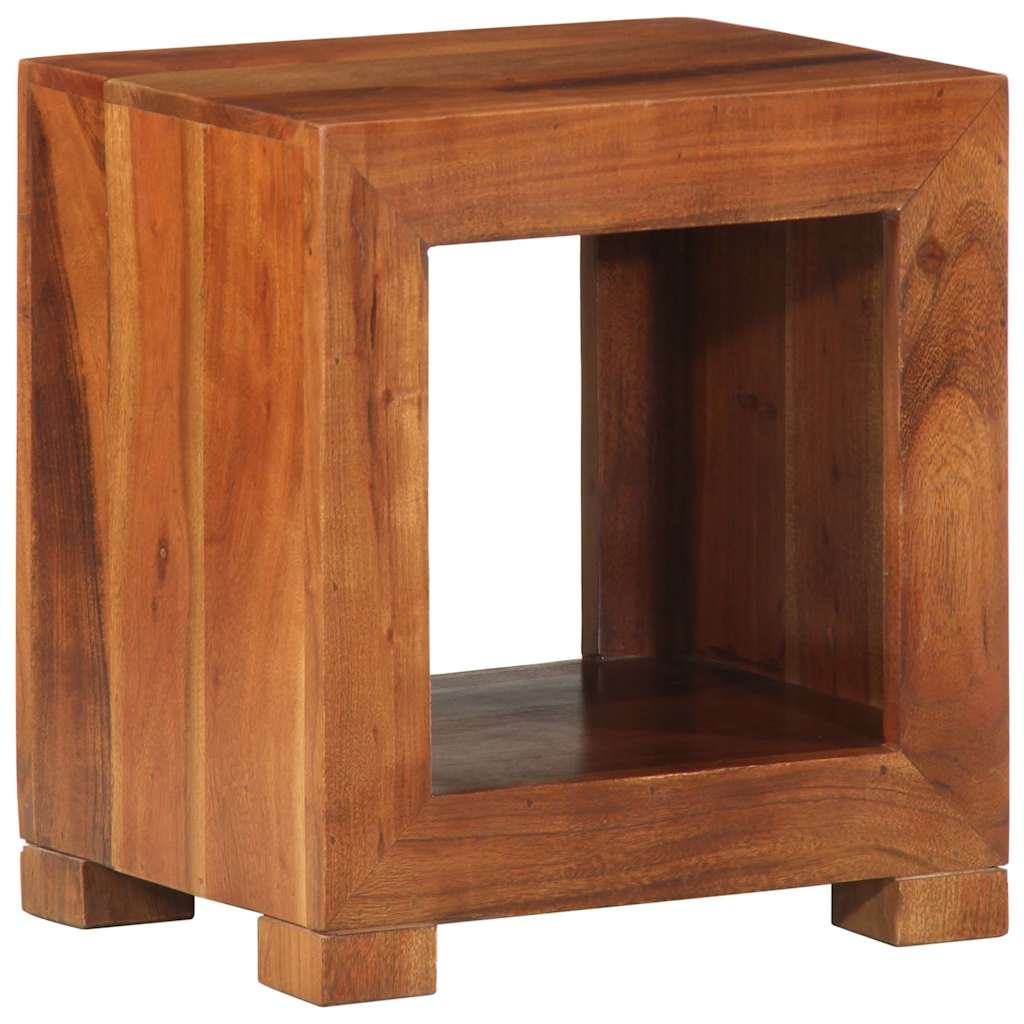 Table d'appoint 37x29x40 cm bois massif d'acacia