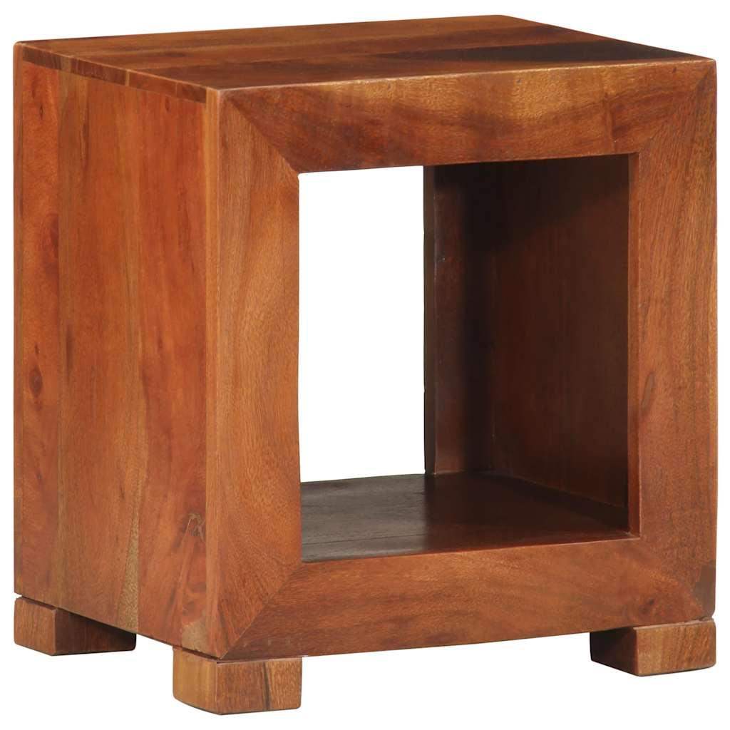 Table d'appoint 37x29x40 cm bois massif d'acacia