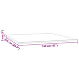 Sur-matelas 160x220x5 cm