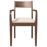 Chaises à manger coussins 2 pcs marron bois massif caoutchouc