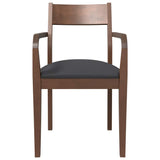 Chaises à manger coussins 2 pcs marron bois massif caoutchouc