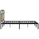 Cadre de lit sans matelas 160x200 cm chêne sonoma