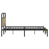 Bed frame without mattress 160x200 cm sonoma oak