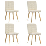 Dining chairs set of 4 Linen