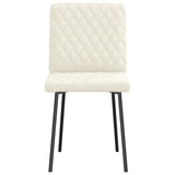 Dining chairs set of 6 cream velvet