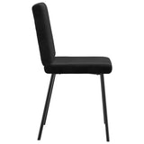 Dining chairs set of 6 black velvet