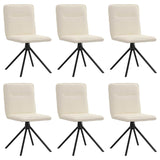 Dining chairs set of 6 Linen