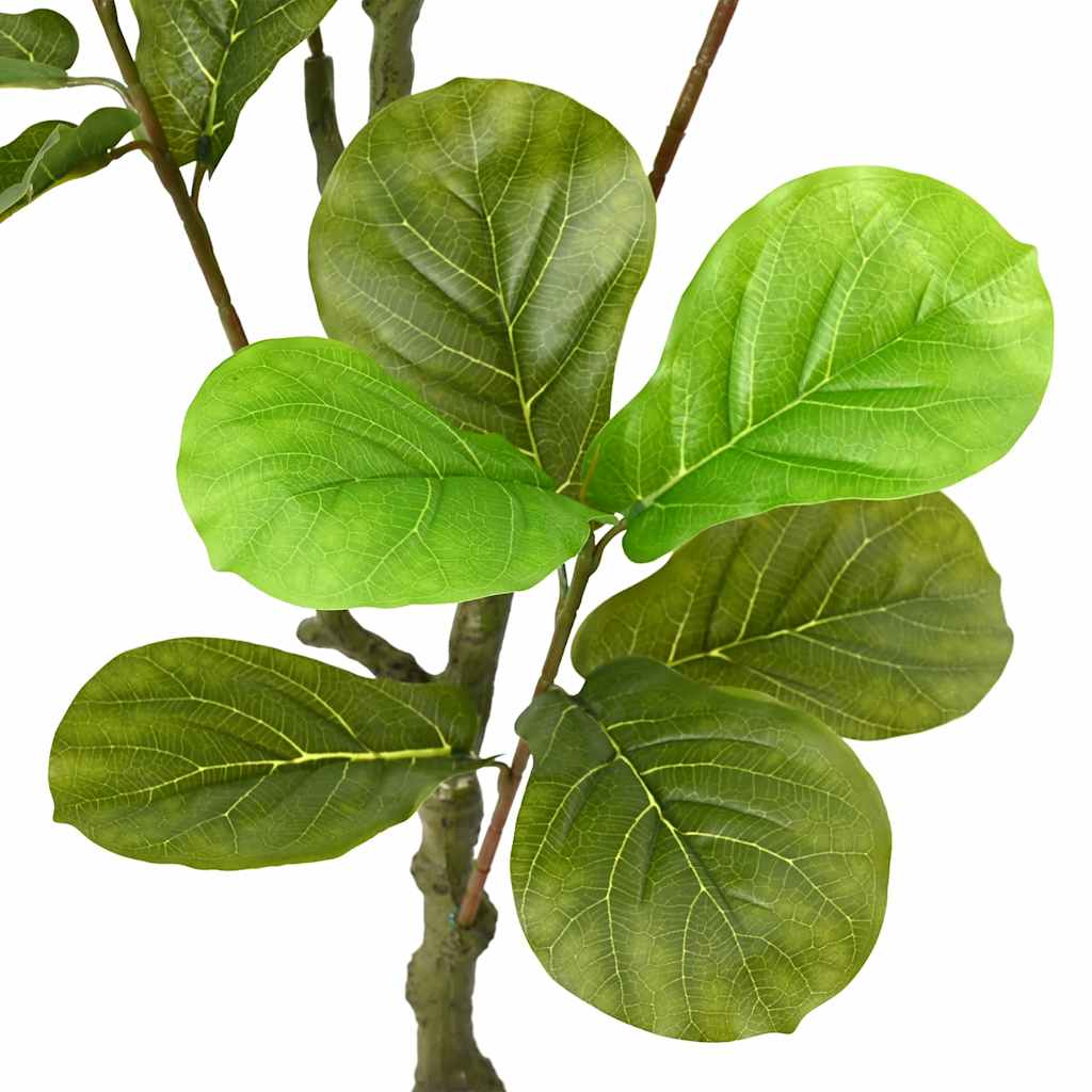 Ficus artificiel 30 feuilles 125 cm vert