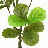 Ficus artificiel 30 feuilles 125 cm vert