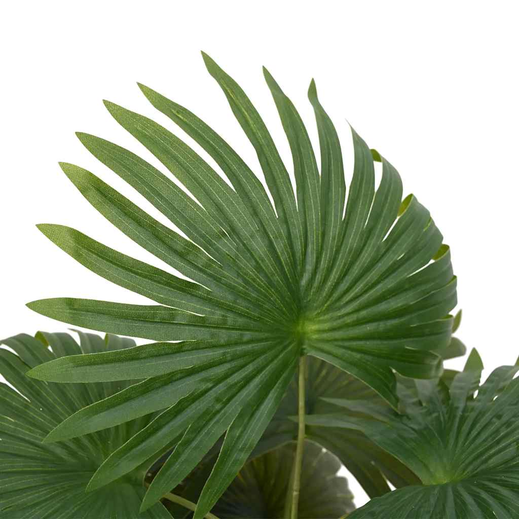 Artificial palm tree 9 leaves 65 cm green