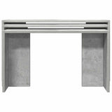 Nesting tables 3 pcs concrete gray engineered wood