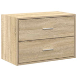 Cabinet with 2 drawers sonoma oak 60x31x40 cm engineered wood