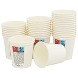 Tasses à café en papier 1000 pcs 4oz 100ml blanc