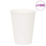 Tasses à café en papier 1000 pcs 12oz 300ml blanc