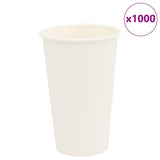 Tasses à café en papier 1000 pcs 16oz 400ml blanc