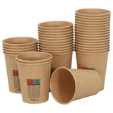 Tasses à café en papier 1000 pcs 8oz 200ml marron