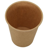 Tasses à café en papier 1000 pcs 8oz 200ml marron