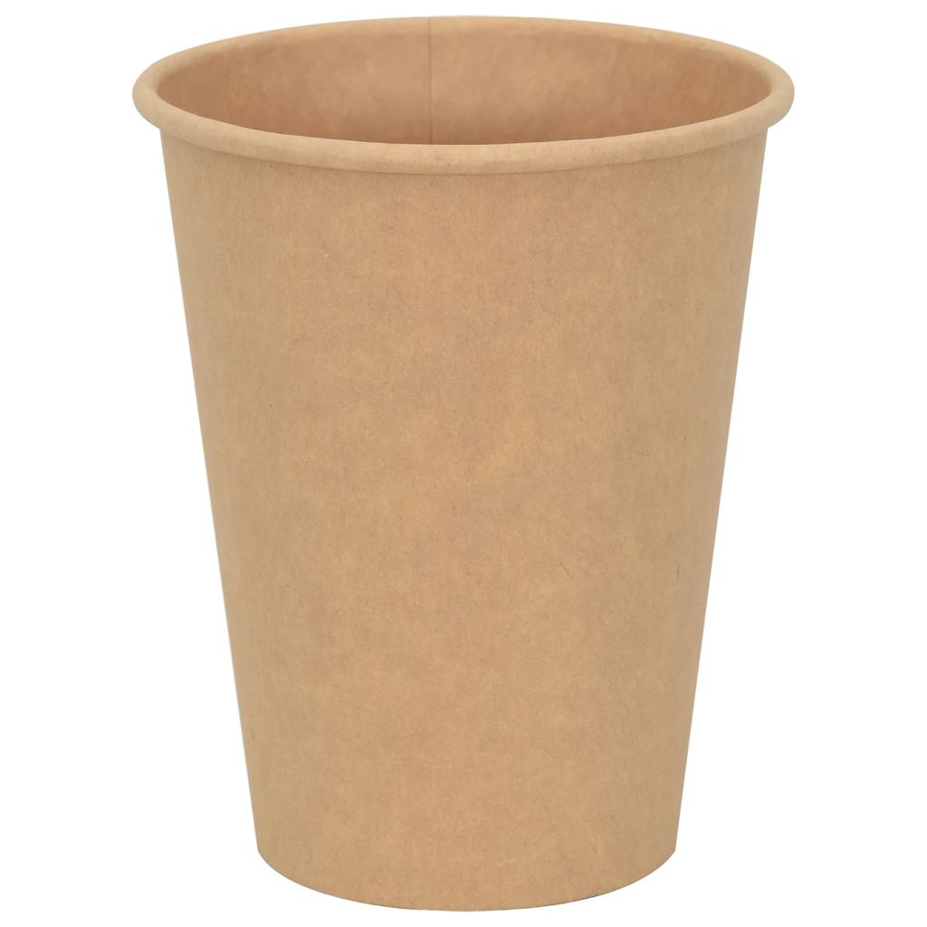 Tasses à café en papier 1000 pcs 12oz 300ml marron