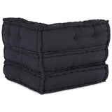 Modular pouf anthracite 70x70x54 fabric