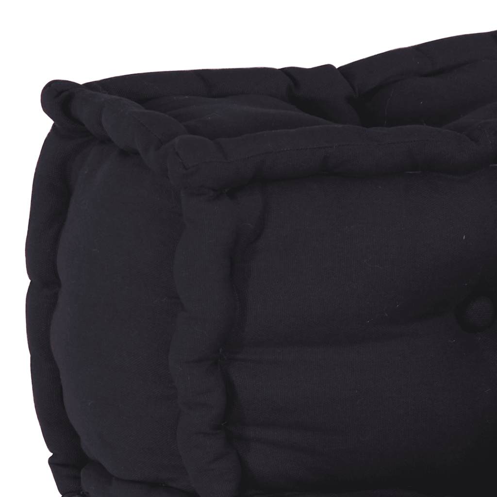 Modular pouf anthracite 140x70x36 fabric