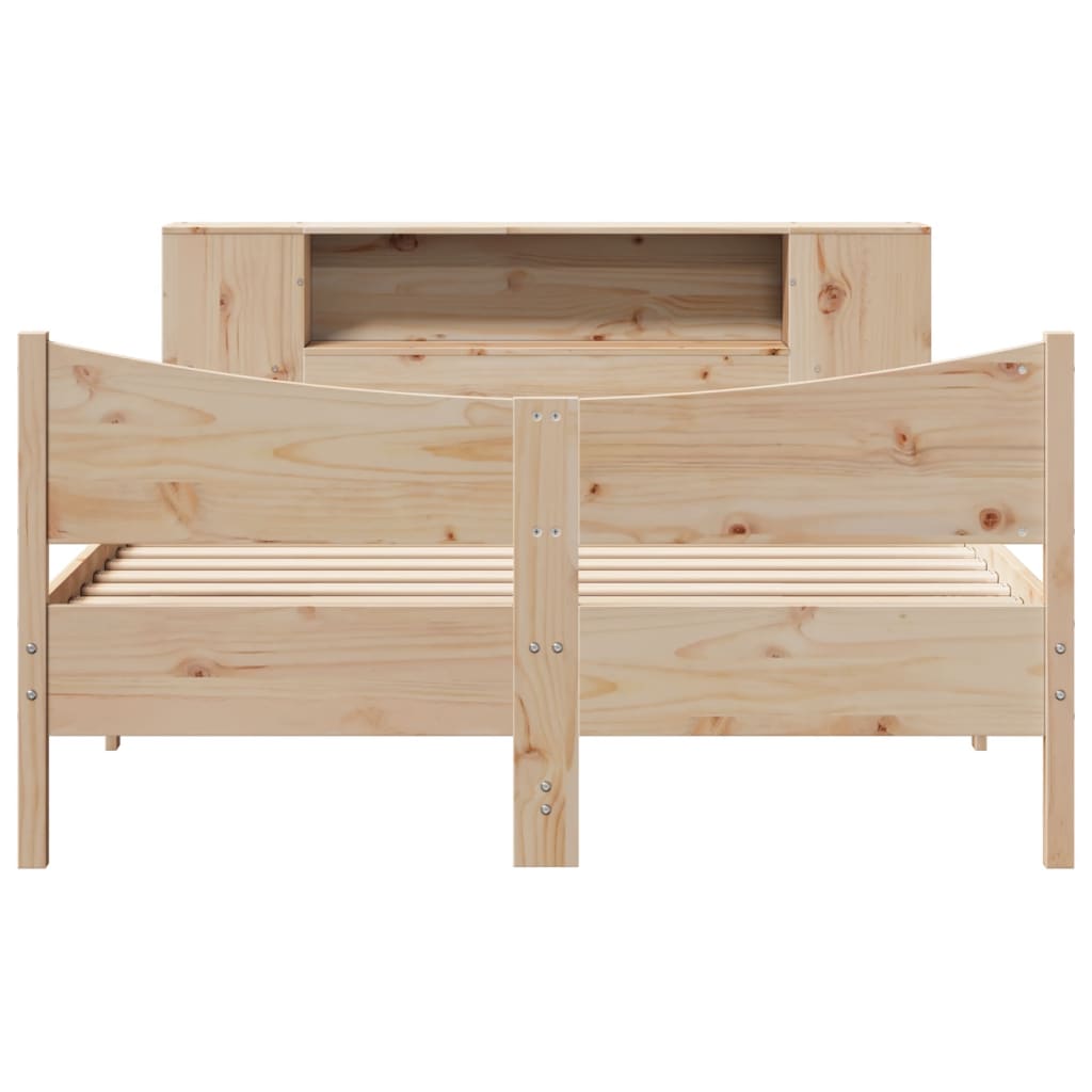 Cadre de lit sans matelas 140x200 cm bois massif de pin