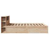 Cadre de lit sans matelas 120x200 cm bois de pin massif